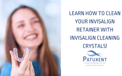Learn How to Clean Your Invisalign Retainer With Invisalign Cleaning Crystals!