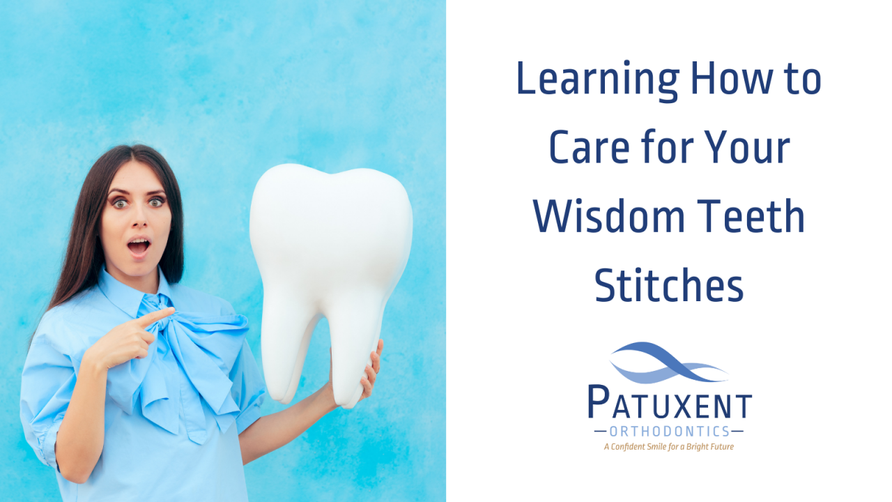 Learning How to Care for Your Wisdom Teeth Stitches