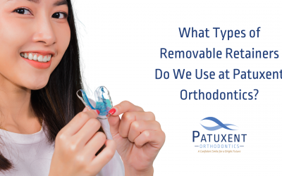What Types of Removable Retainers Do We Use at Patuxent Orthodontics?
