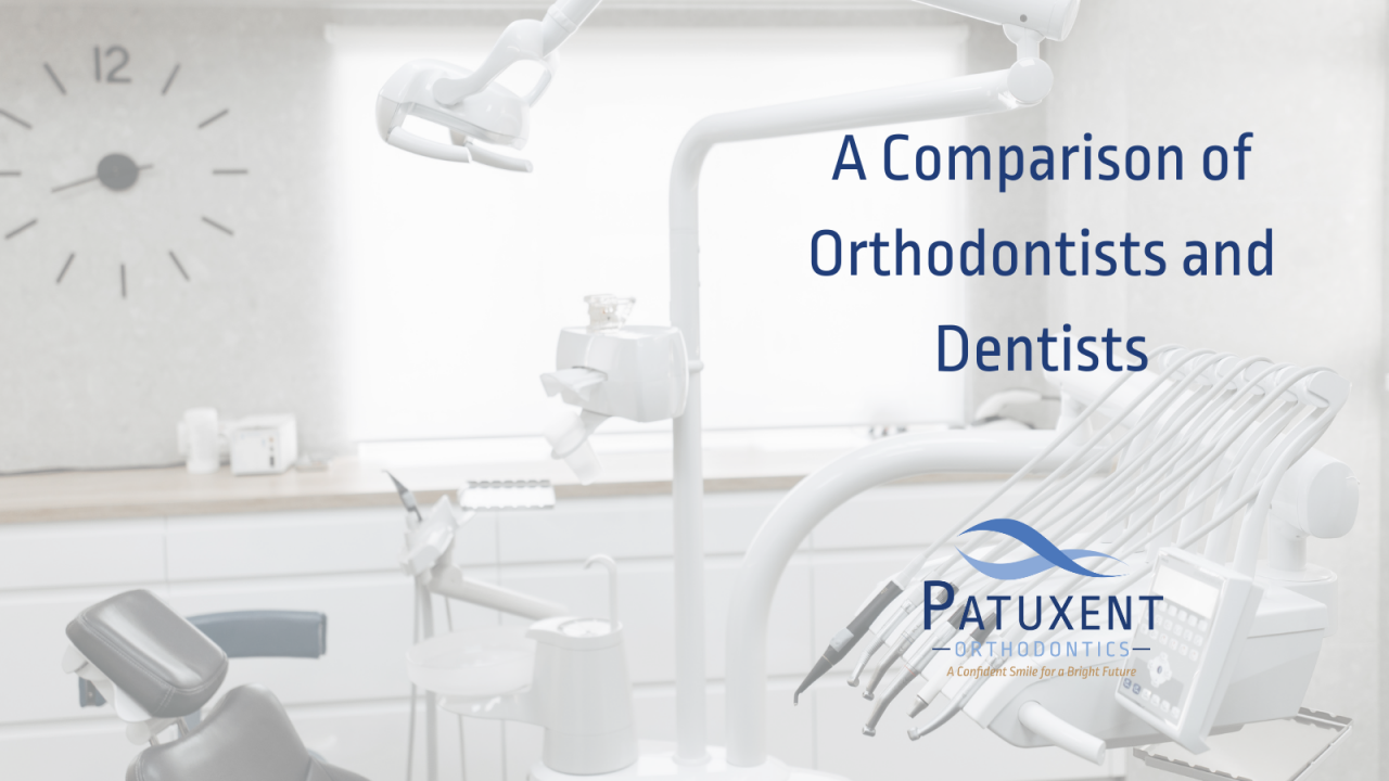 A Comparison of Orthodontists vs. Dentists