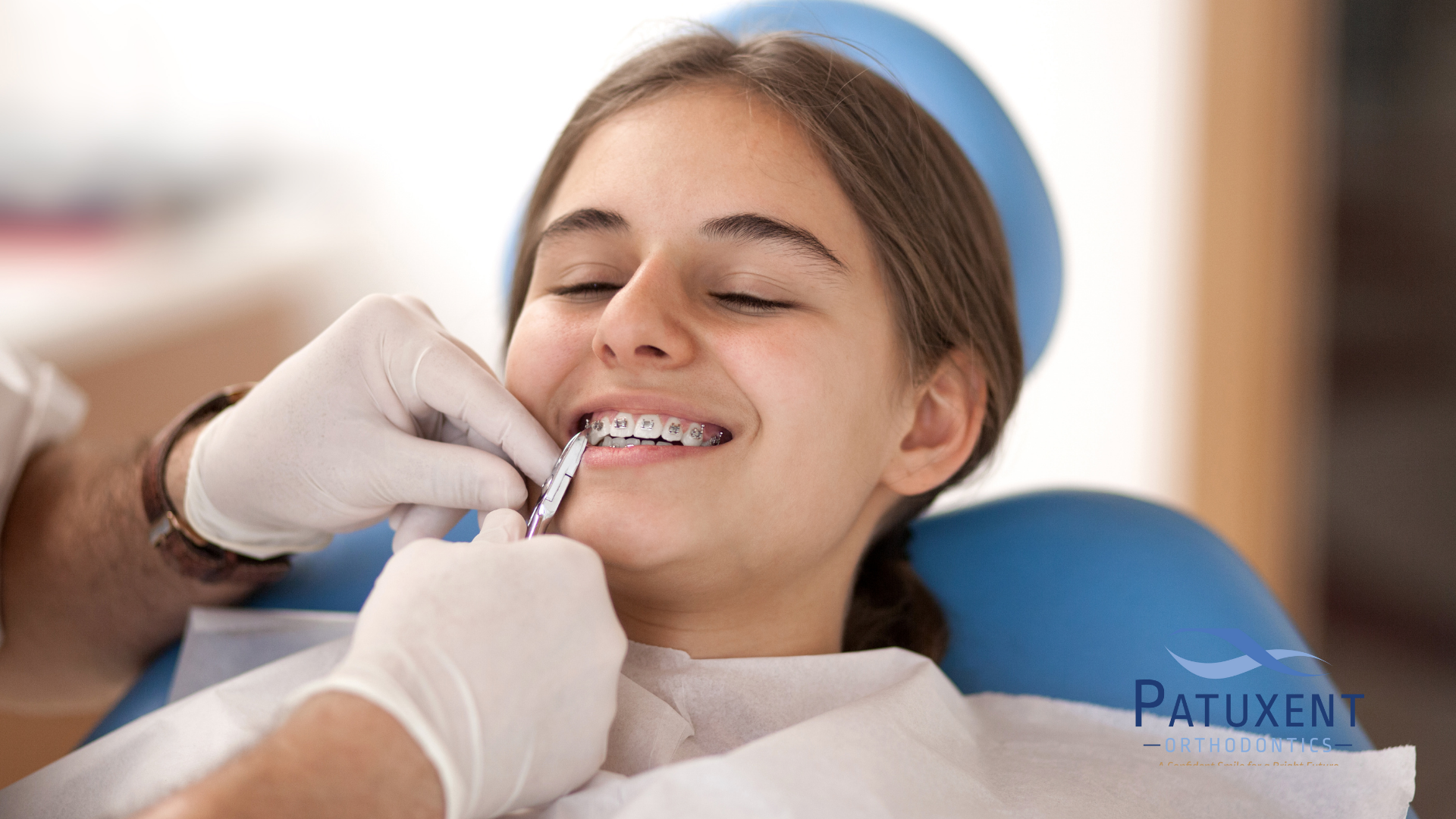 Girl with braces