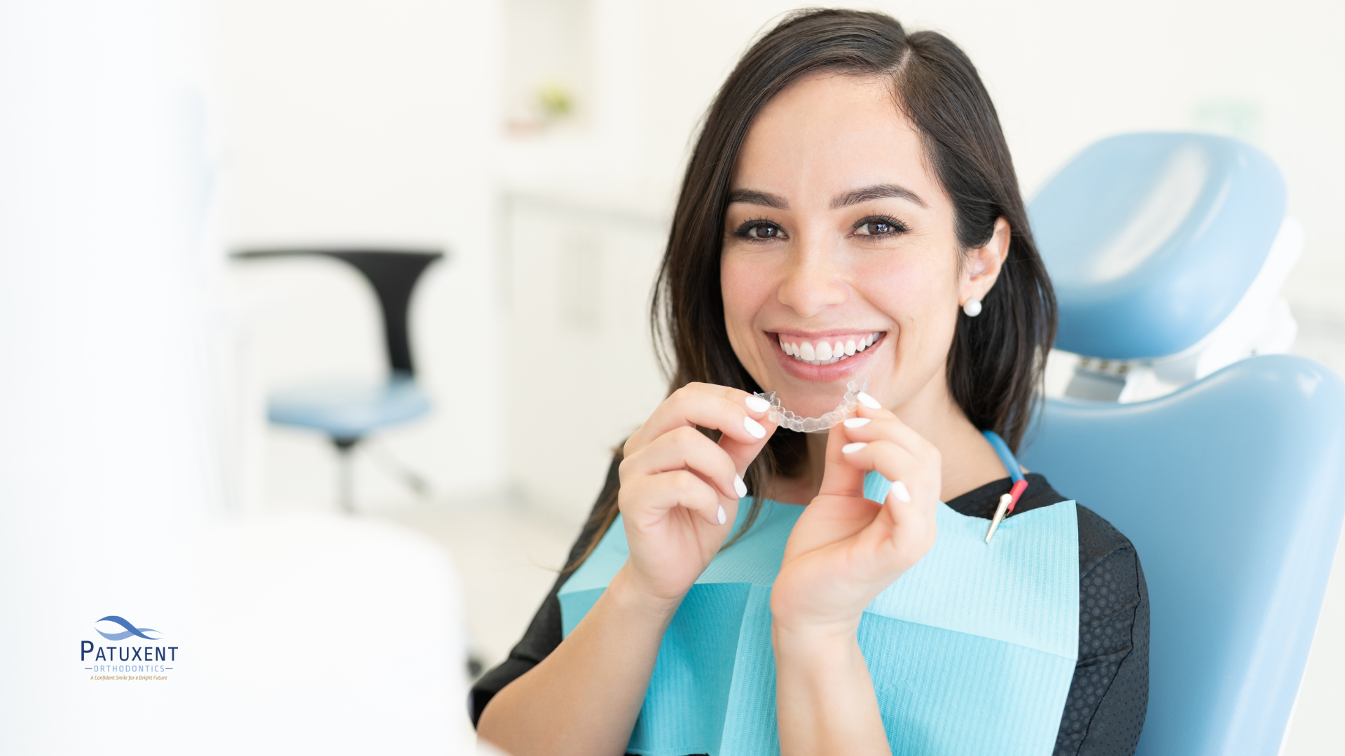 Woman with SPARK aligner