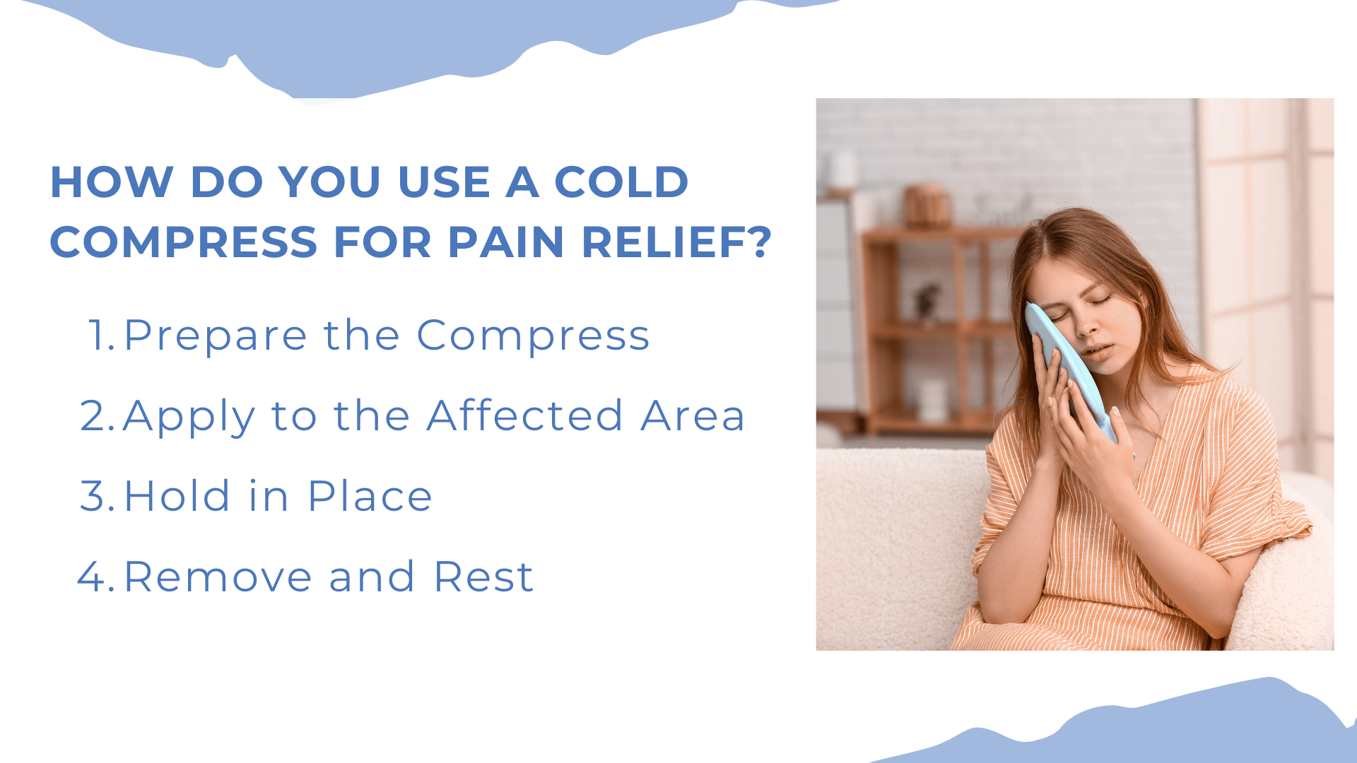 how to use a cold compress for pain relief